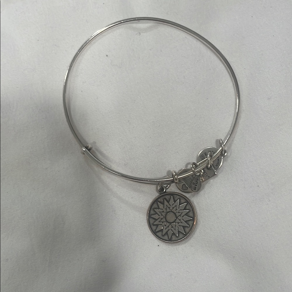 Alex and Ani Silver Charm Bracelet